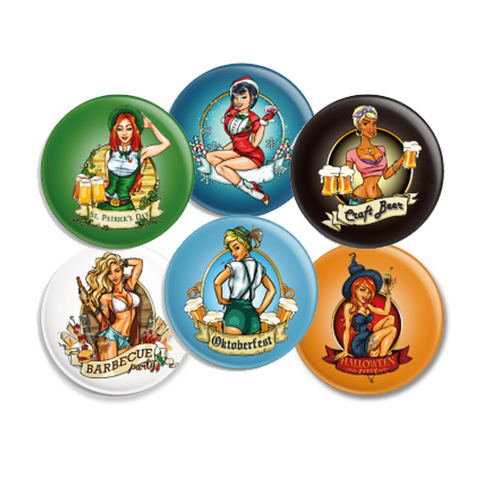 Pin-up Pack (x6) | Medallion