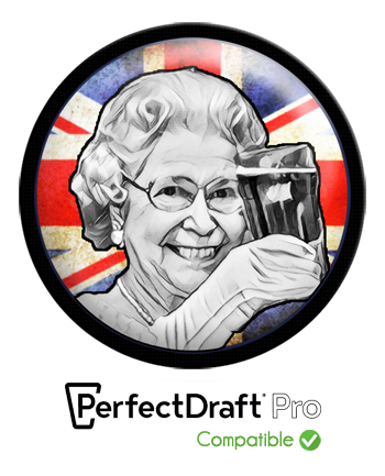 Cheers, Your Majesty! medallion (PerfectDraft Pro)