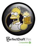 Homer Simpson | Medallion (PerfectDraft Pro)