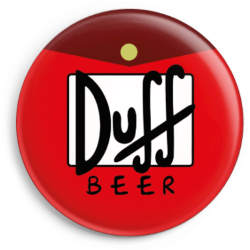 Duff Beer (The Simpson) | Médaillon