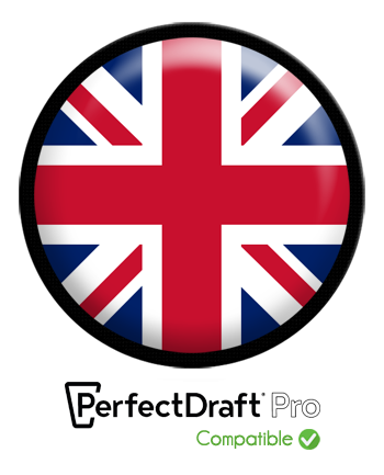United Kingdom (Union Jack) | Médaillon (PerfectDraft Pro)